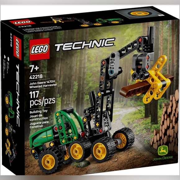 LEGO Technic John Deere Harvester - Green and Yellow - Picture 1 of 3